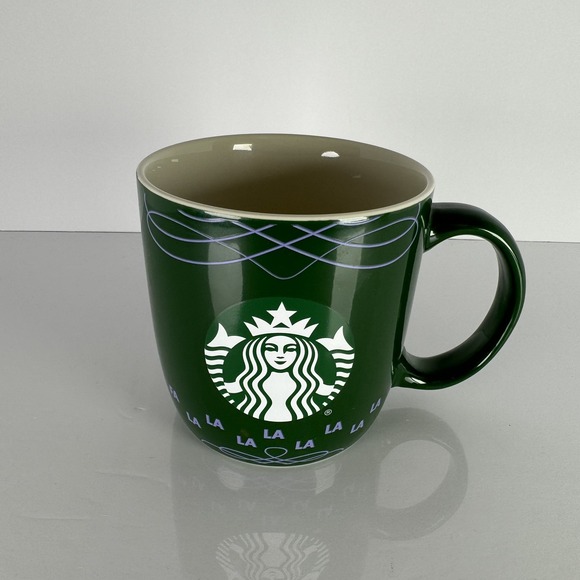 Starbucks Mug 2020 Holiday 18oz Fa La La Christmas Large Coffee Cup Green🎄 - Picture 2 of 6